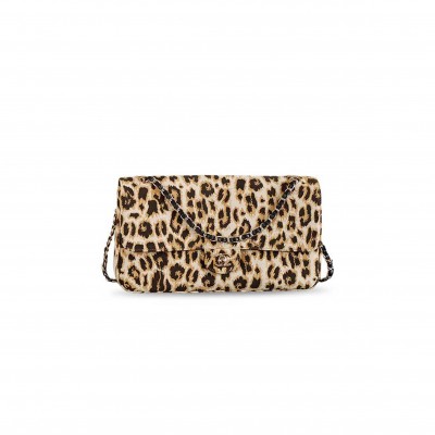 CHANEL LEOPARD PRINT CLASSIC FLAP BAG (33*18*8cm) 